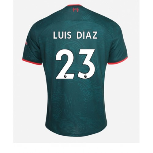Liverpool Luis Diaz #23 Tredjedrakt 2022-23 Kortermet Liverpool Luis Diaz #23 Tredjedrakt 2022-23 Kortermet